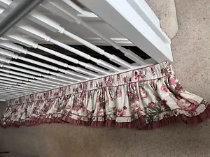 Vintage Jane Churchill Hand Made Curtain Valance - Bump Interlined - Picture 1 of 18