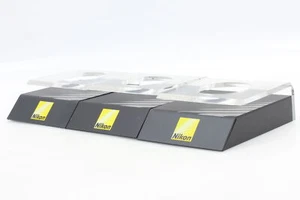 [Casi COMO NUEVO] Soporte de exhibición de lentes Nikon Lote de 3 No a la venta Acrílico de JAPÓN - Imagen 1 de 8