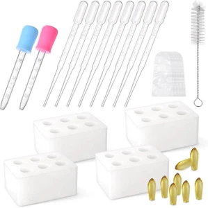 Wiederverwendbare Silikon Zäpfchenformen Set, 2 ml | Enthält 4 Zäpfchenformen - Bild 1 von 12