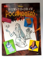 Book / Disney / How To Draw Pocahontas / Walter Foster / New Condition