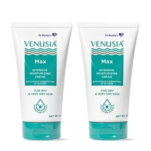 Venusia Max Intensive Moisturizing Cream For Dry Skin To Very Dry Skin, 150g x02 - Picture 1 of 9