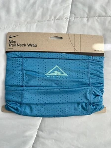 Nike Trail Running Neck Wrap Blue Dri-Fit - Picture 1 of 8