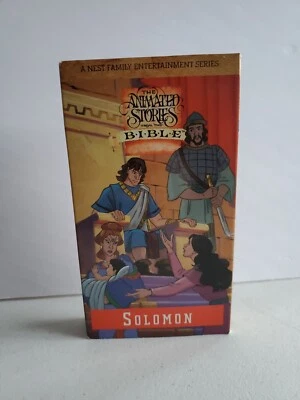 Animated Stories From The Bible Solomon VHS  - Image 1 of 3