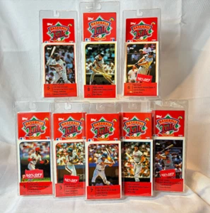 1989 Topps LJN Baseball Talk MLB Baseball Cards Factory Sealed Blister Packs LOT - Picture 1 of 14