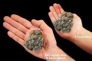 GREEN OCEAN JASPE 2" 2-3 OZ Muestra Mineral de Roca Piedra Lapidaria Corazón Chakra - Imagen 1 de 3
