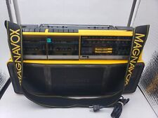 PARTS ONLY Vintage Magnavox  D8300 Dual  Deck AM FM Radio Cassette Recorder