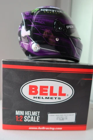 Bell Lewis Hamilton Mercedes Mini Helmet - 1:2 - 2020 Styrian GP Cover