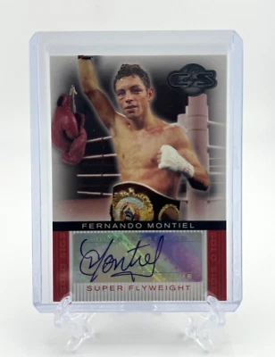 2008 Topps Co-Signers Certified Auto SS-FM Fernando Montiel Professional Boxing - Image 1 of 4