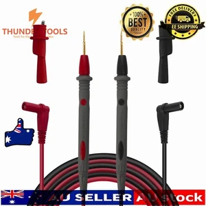 Thunder Tools Electronic Test Leads Test Probes Multimeter Leads with - Picture 1 of 32