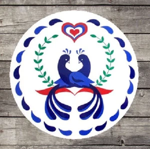 8" New Zook's PA Dutch Friendship, Love, Marriage Hex Sign Made in the USA - Picture 1 of 1
