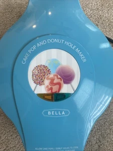 Bella Cake Pop and Donut Hole Maker , Blue, Makes 12 At A Time - Picture 1 of 3