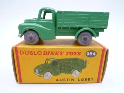 CAMIÓN VINTAGE DUBLO DINKY TOYS 064 AUSTIN EN CAJA ORIGINAL 1957 Foto 1 de 4