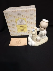 Precious Moments "I'm Gonna Let It Shine" Signed By Sam Butcher In Original Box - Picture 1 of 7