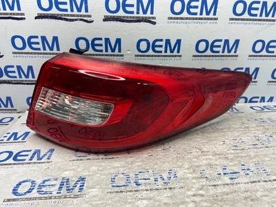 15 16 17 HYUNDAI SONATA luz trasera lado pasajero lámpara sin LED OEM Foto 1 de 4