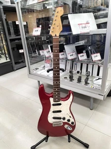 Fender Mexico Stratocaster Electric Guitar with Mid Boost & Gig Bag - Picture 1 of 19