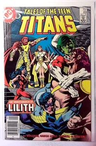 Tales Teen Titans #69 1986 DC Edicola Wonder Girl Nightwing Cyborg fumetto - Foto 1 di 1