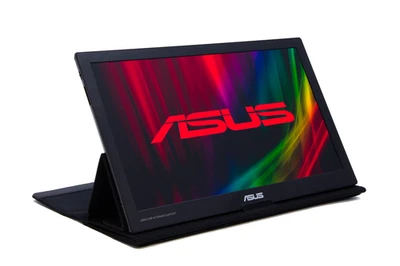 ASUS MB169C+ 15.6" Portable Monitor FHD 1920 x 1080 IPS 60Hz USB-C Smart Case - Image 1 of 4