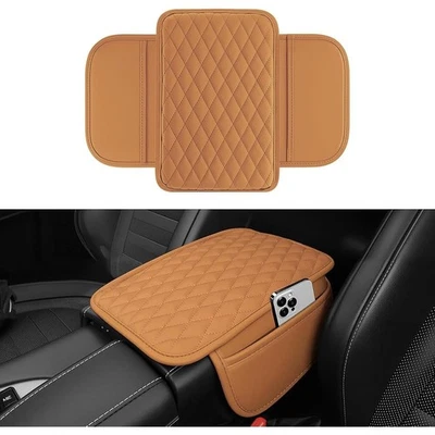 Cojín reposabrazos coche almohadilla de almacenamiento impermeable antideslizante comodidad protección nuevo Foto 1 de 4