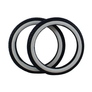 2x Kenda Weißwand Reifen K418 2 3/4 x 17 Street 2.75-17 41P Kreidler Florett RS - Bild 1 von 7