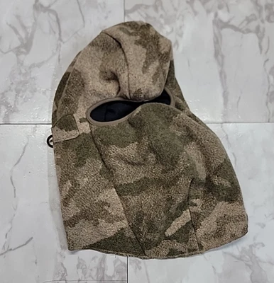 Vintage Cabela’s Berber Extreme Lined Wool Blend Hood Balaclava Camo Made In USA - Image 1 of 4