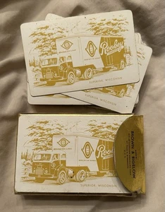 Vintage Playing Cards Rookey Transfer Co. Superior Wisconsin Truck Remembrance - Picture 1 of 2