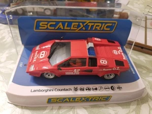 Scalextric C4329 Lamborghini Countach ,Monaco GP Safety Car 1:32 slot car, DPR - Picture 1 of 18