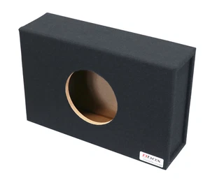 6,5" Single flach Hyper belüftetes Gehäuse Subwoofer Gehäuse Präzisions CNC-Schnitt - Bild 1 von 1