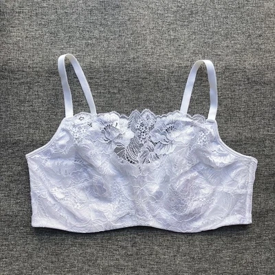 Nuevo con etiquetas Sujetador Soma Intimates The Camisola Brianna Con Aros Blanco Encaje Cami 38DD Foto 1 de 4