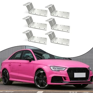 Pack of 6 3 Inch Vertical Metal T Post Brackets For Multiple Refit Applications - Picture 1 of 8