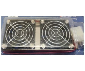 EverCool SBF-6B Dual 60mm Fan System Bracket Cooler - Picture 1 of 2