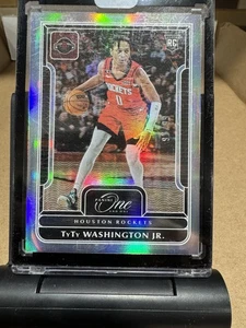 One And One TyTy Washington Prizm 2022-23 plateado #/99 radiocontrol sellado cubierta - Imagen 1 de 3