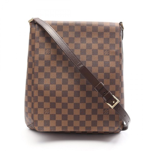 LOUIS VUITTON（LV） Borsa a tracolla Louis Vuitton Muse N51302 tela damier marrone Ebene usata donna