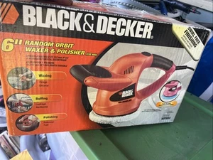 Black and Decker WP900 kabelgebunden 120 V 0,5 A 6 Zoll Random Orbital Waxer Polierer Neu aus altem Lagerbestand - Bild 1 von 1