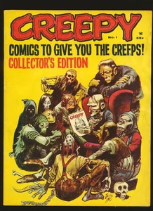 Creepy # 1 - Frazetta art, Jack Davis cover, 1st Uncle Creepy G/VG Cond. - Picture 1 of 2