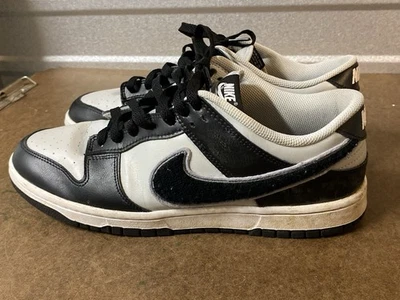 Nike Dunk Low Retro Chenille Swoosh Black Grey DQ7683-001 Men’s Size 11 - Image 1 of 4
