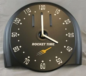 1950's  Cadillac Rocket Time Clock Retro Caddy,Oldsmobile,Cadillac  18-1/4" wide - Bild 1 von 1