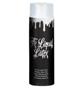(89€/L) Flüssiges Latex 100 ml Halloween Schminke Flüssiglatex für Wunden Makeup - Bild 1 von 2