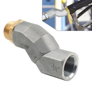 3/4'' NPT Fuel Hose Swivel 360 Rotating Connector For Fuel Transfer Pump Nozzle - Picture 1 of 12