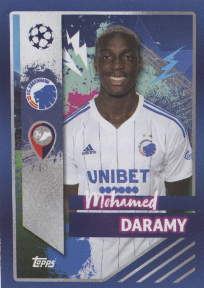 Champions League 2022/23 Sticker 579 Mohamed Daramy FC Kopenhagen