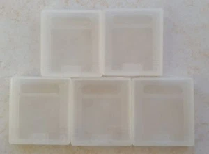 5 Cartridge cases (hülle, hüllen) Game Boy GB GBC GBP - protection plastic box - Bild 1 von 1