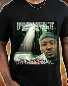 HEISS Project Pat Rapper Poster T-Shirt schwarz kurzarm alle Größen S-5XL JM691 - Bild 1 von 4