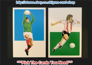 PRESCOTT-PICKUP - FAMOUS FOOTBALLERS 1979  (VG) *PICK THE CARDS YOU NEED*