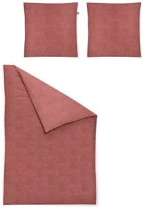Irisette Verona Premium Mako Satin Bettwäsche 155x220 Paisley rot 8357-60 - Bild 1 von 5