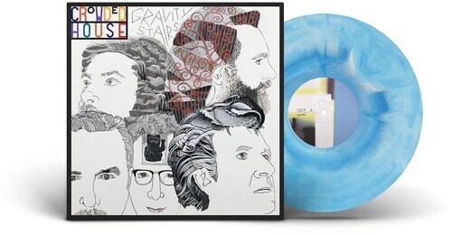 Crowded House GRAVITY STAIRS Limited Edition NEW BLUE/WHITE COLORED VINYL LP - Image 1 of 1