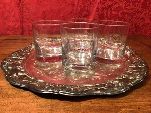 Vintage Set of 4 DRAMBUIE Scotch Whiskey On the Rocks Glasses / Barware / VGC - Picture 1 of 6