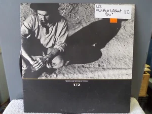 U2 'with or without' '87 island / ex - Picture 1 of 3