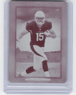 2012 Topps Turkey Red #40a Michael Floyd Printing Plates Magenta #/1 - Image 1 of 2