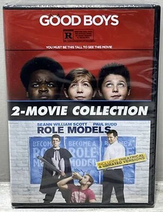 Good Boys / Role Models DVD 2-Movie Collection Brand New Sealed - Foto 1 di 3
