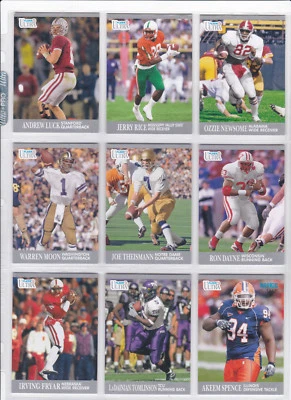 2013 UPPER DECK FLEER RETRO FOOTBALL  - Image 1 of 4