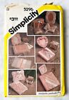 Vintage Simplicity Crafts Frames-Boxes-Book Covers Sewing Pattern 5296 Uncut